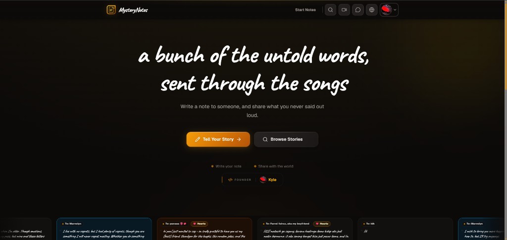 MysteryNotes